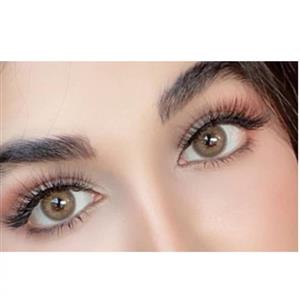 لنز چشم  عسلی  دور طوسی طرح  کاف دهب  Dahab kaf  