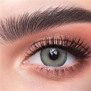 لنز دهب خاکی Khaki رنگ سبز طوسی