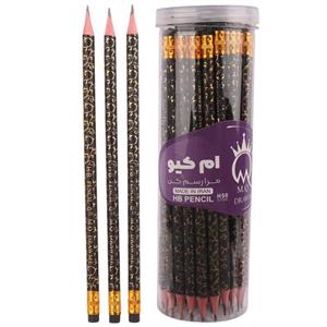 مداد مشکی ام کیو M.Q H50 بسته 48 عددی