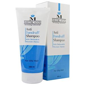 شامپو ضد شوره چرب مدیلن حجم 200ml