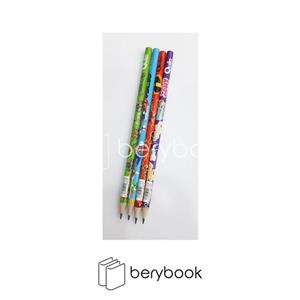 quilo / کوییلو / مداد مشکی / گرد / طرح پونی و نینجا و ماریو و شگفت انگیزان