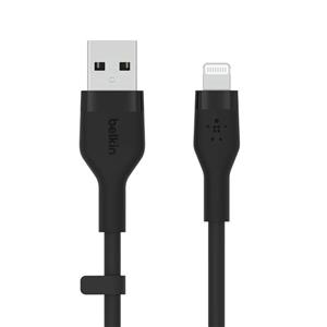 کابل ۱ متری بلکین مدل BOOST↑Charge Flex Lightning to USB-A CAA008bt1M