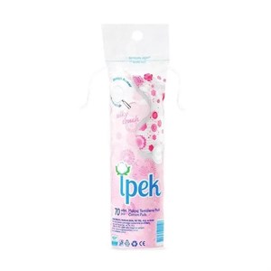 پد آرایش پاک کن ایپک (Ipek) مدل Silky Touch بسته 70 عددی مجموعه 2 عددی