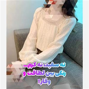 بلوز مجلسی وارداتی آستین پف دار زنانه و دخترانه خاص