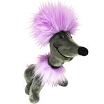 عروسک شوک طرح Violet hairy dog ارتفاع 27 سانتی متر