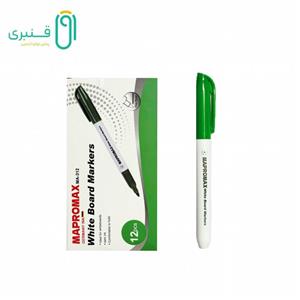 ماژیک وایت برد قلمی سبز مپرومکس MAPROMAX MA-312