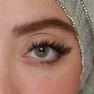 لنز سالیانه HERA هرا SBA130 شماره 19 رنگ سبز روشن بدون دور