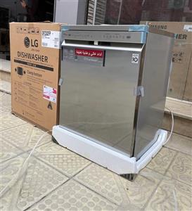 ماشین ظرفشویی 14 نفره دو طبقه ال جی مدل DFC532FP رنگ نقره ای پلاتینیومی محصول 2020