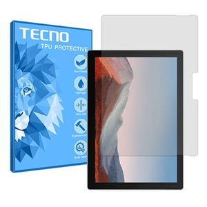 گلس تبلت مایکروسافت Surface Pro 7 مدل نانو هیدروژل شفاف برند تکنو کد XL