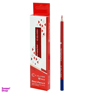 مداد قرمز سی کلاس (C Class) بسته 12تایی