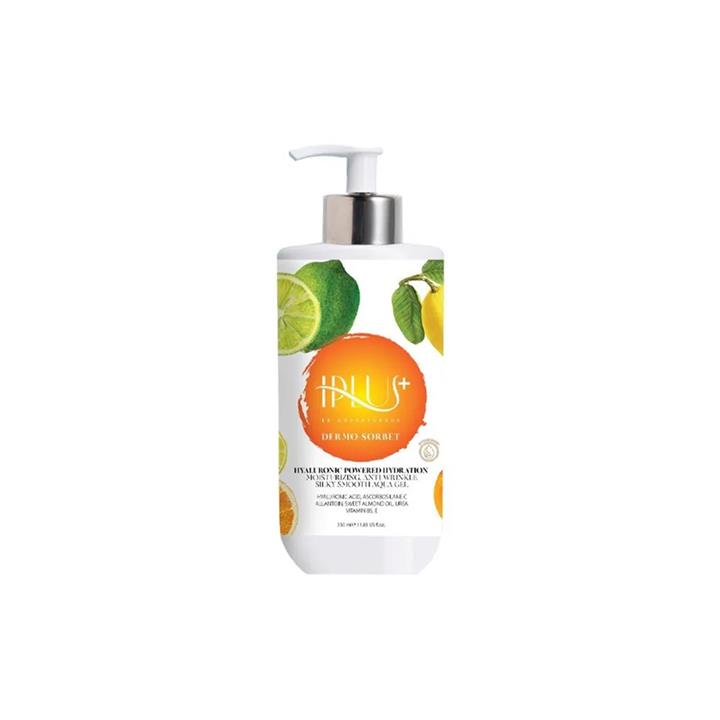 ژل آبرسان حاوی سدیم آسکوربیل فسفات و هیالورونیک اسید حجم 350 میل آی پلاس