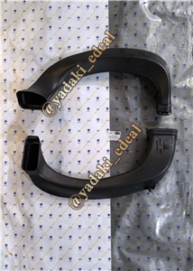 کانال لوله خرطومی هوای بخاری کولر پشت داشبورد پژو 206 لوله هواکش خرطومی داشبورد پژو 206(هر عدد)