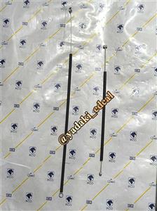 کابل سیم تنظیم بخاری و کولر پژو پارس سمند قدیم 3سرعته سیم تنظیم بخاری کولر پژو پارس سمند قدیم 3سرعته کشویی اسلایدی(جفت)