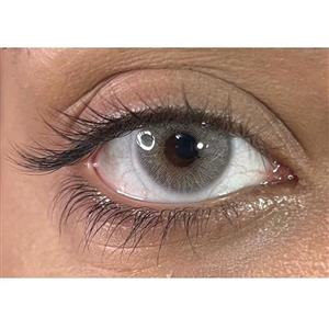 لنز طوسی طبیعی با ته‌ رنگ یخی – کد Ruby Gray