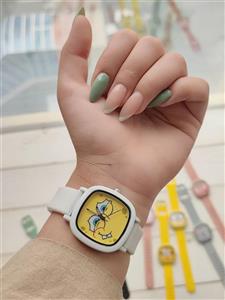 ساعت کارتونی بند سیلیکونی