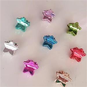 کلیپس بیبی طرح ستاره  بسته 6 عددی  کلیپس چهل گیس