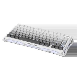 کیبورد گیمینگ گراواستار GravaStar Mercury K1 Gradient White