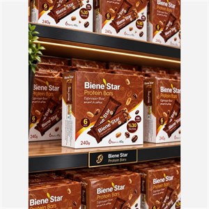 پروتئین بار با طعم اسپرسو