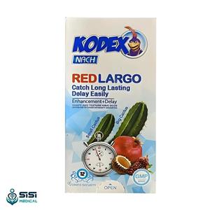 کدکس کاندوم رد لارگو | 12 عددی