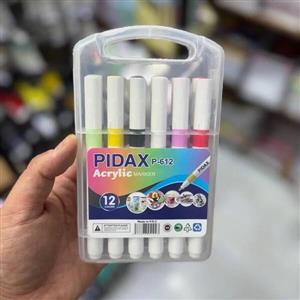 ماژیک اکریلیک 12 رنگ پیداکس
