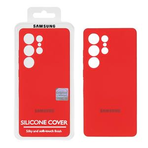 قاب سیلیکونی پاک کنی اورجینال Master Quality مدل Samsung Galaxy S25 Ultra - نارنجی (پک دار)