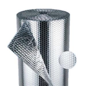 عایق حرارتی و نایلون حبابدار با روکش متالایز عرض 150 سانت در طول 70 متر