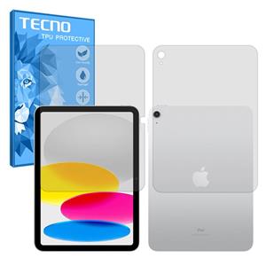 گلس صفحه نمایش و پشت تبلت اپل iPad 10.9 (2022) مدل هیدروژلی مات برند تکنو کد LL