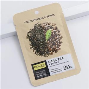 ماسک صورت ورقه ای چای سیاهقهوه بیوآکوا BIOAQUA کد91720