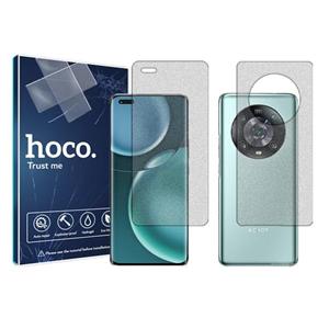 گلس صفحه نمایش و پشت گوشی آنر Magic4 Pro مدل هیدروژلی مات برند هوکو