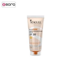 کرم ضد آفتاب رنگی فاقد چربی مدل SPF30   سی گل 40 میلی لیتر Seagull Sunpro Tined Sunscreen Cream SPF30 40ml