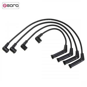 وایر شمع خودرو سامنس مدل A-SA1017 مناسب خودرو پراید زیمنس بسته 4 عددی