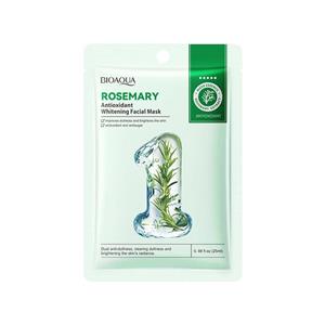ماسک ورقه‌ ای رزماری بیوآکوا  25میل BIOAQUA ROSEMARY Antioxidant Whitening Facial Mask
