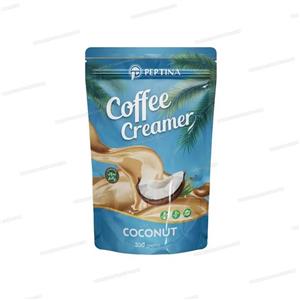 کریمر غیرلبنی بدون شکر با پودر شیر نارگیل پپتینا حجم 300 گرم