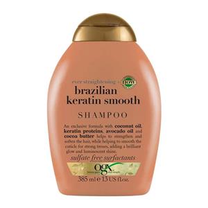 شامپو کراتین برزیلی OGX مدل Brazilian Keratin Smooth