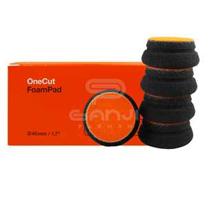 پک 5 عددی پد پولیش اسفنجی تک مرحله ای کوکمی-کخ کیمی مخصوص دستگاه پولیش اوربیتال سایز پد 45 میلی متر Koch Chemie One Cut Foam Pad