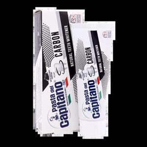 خمیر دندان کربن اکتیو پاستا دل کاپیتانو 75 میلی‌لیتر Capitano