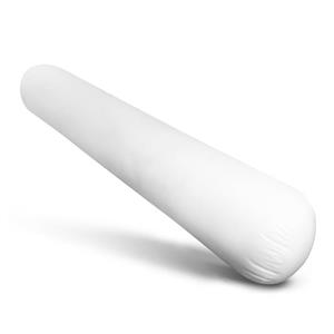 بالش بغلی گرد سایز 25*150 سانتی‌متر، الیاف هالو، آستر سفید، روبالشی گردبافت زیپ‌دار (بالش بدن یا دو نفره یا فول بادی پیلولند)