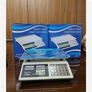 ترازو 35 کیلویی 40کیلویی بدون علمک کیبورد استیل کمری و محک بدنه مواد نو