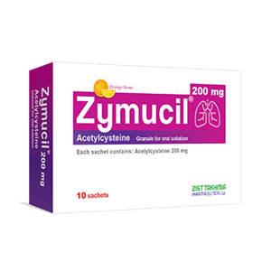 ساشه استیل سیستئین زیموسیل 100 زیست تخمیر 10 عددی