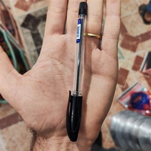 خودکار مشکی صدف نوک0.7