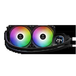 خنک کننده پردازنده گیم دیاس AURA GL240 DIGITAL Black