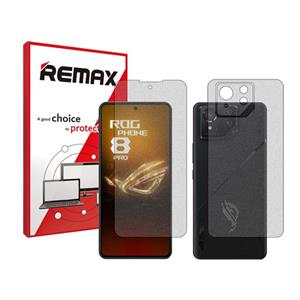 گلس صفحه نمایش و پشت گوشی ایسوس Rog Phone 8 Pro مدل مات برند ریمکس کد SS