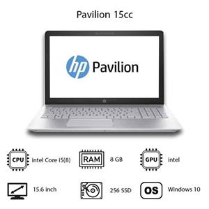 HP PAVILION 15 CORE I5-8250 8GB SSD256 لمسی