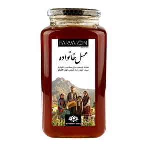 عسل طبیعی کوهی فروردین - 2000 گرم