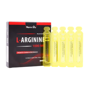 ویال خوراکی ال آرژنین نورم لایف 1000 میلی گرم/Norm Life L Arginine 1000 mg