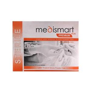 دستکش جراحی بدون پودر مدی اسمارت MediSmart (بسته 50 عددی)