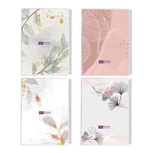 دفتر مشق ۱۰۰ برگ دایان مدل گلوریا ۵۰۷۴۱ بسته ۴ عددی