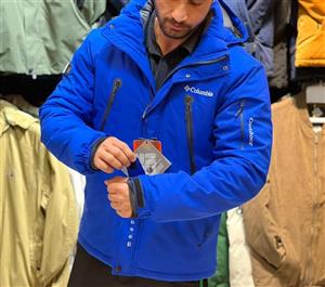 کاپشن کلمبیا دوزیپ کد F8806