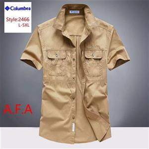 پیراهن کتان کلمبیا سنگشور استین کوتاه کد 2466