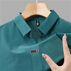تیشرت یقه کوبایی مارکv کد 4500
